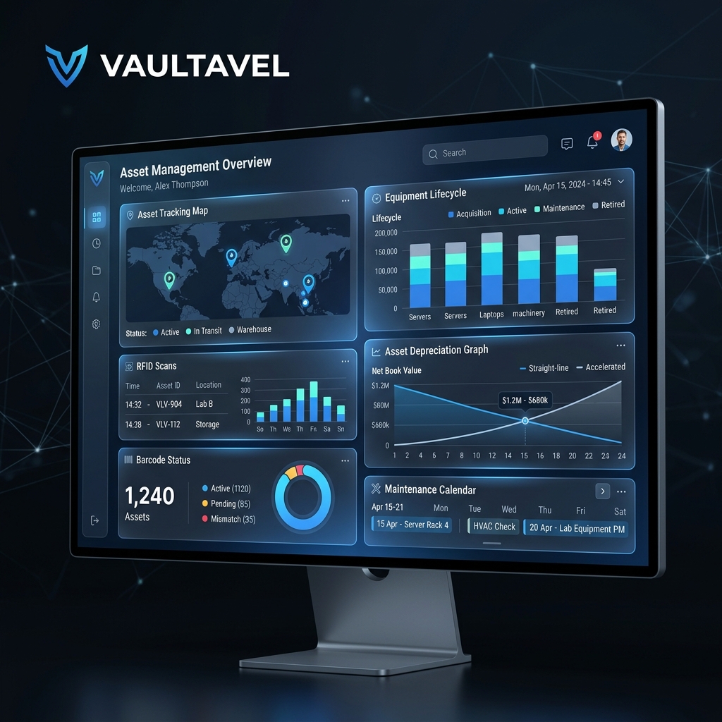 VaultaVel Dashboard Preview